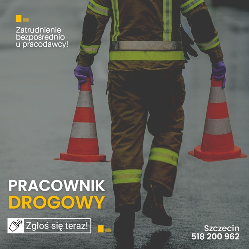 Pracownik drogowy, praca fizyczna